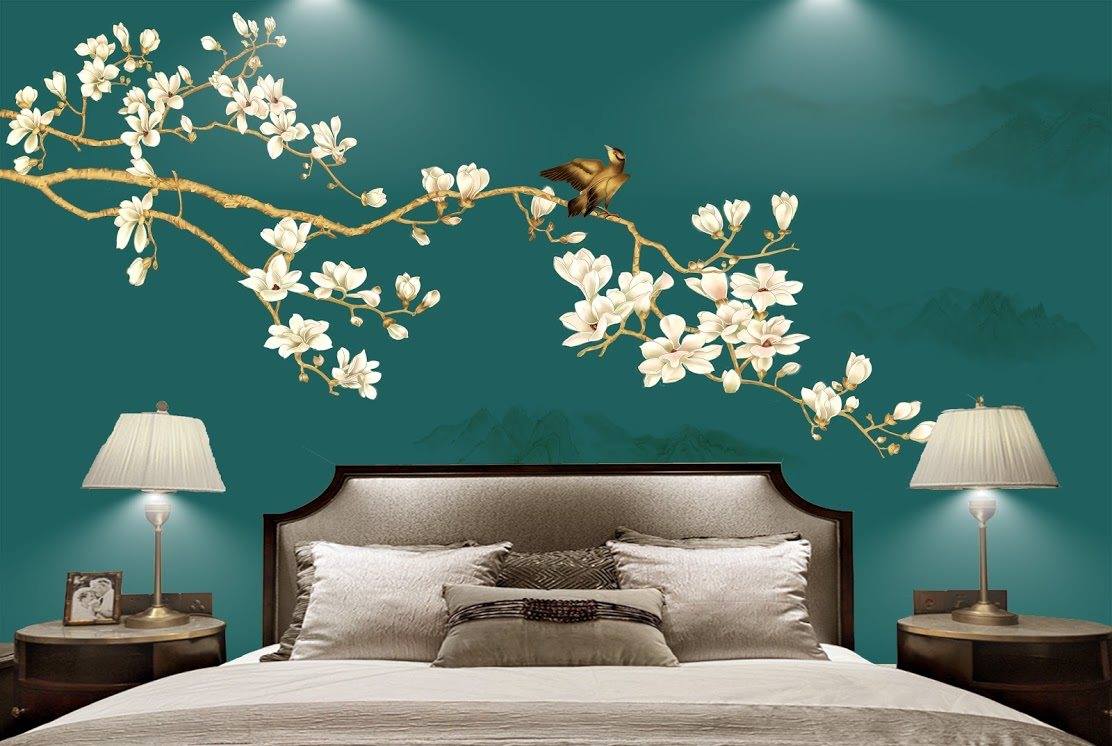 Tranh dán tường 3D Phòng ngủ BE023 - BeHouse Deco - Tổng kho Phân ...